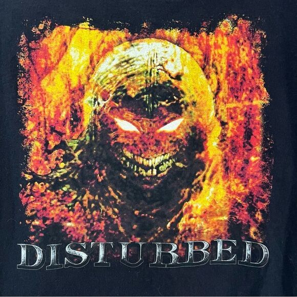 VINTAGE Disturbed Band T-Shirt Size Medium - Picture 5 of 6
